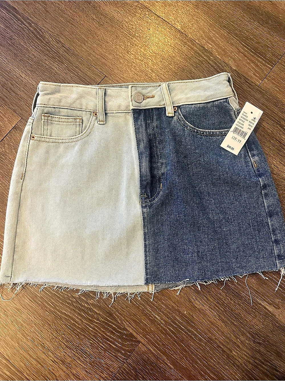 Pacsun Denim Mini Skirt